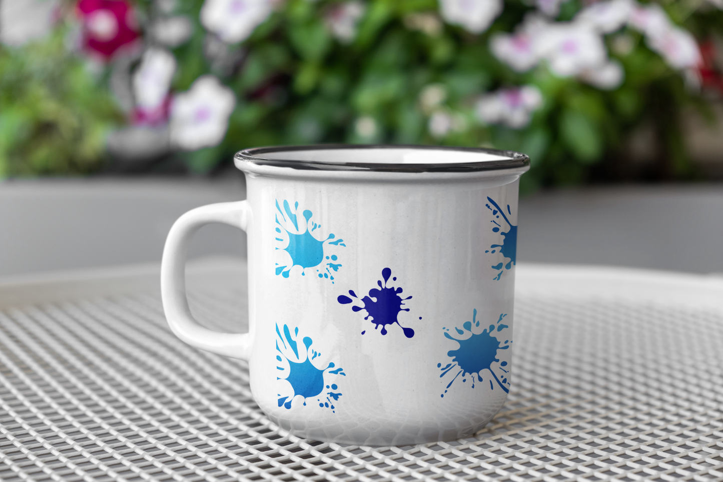 12oz Enamel Cup