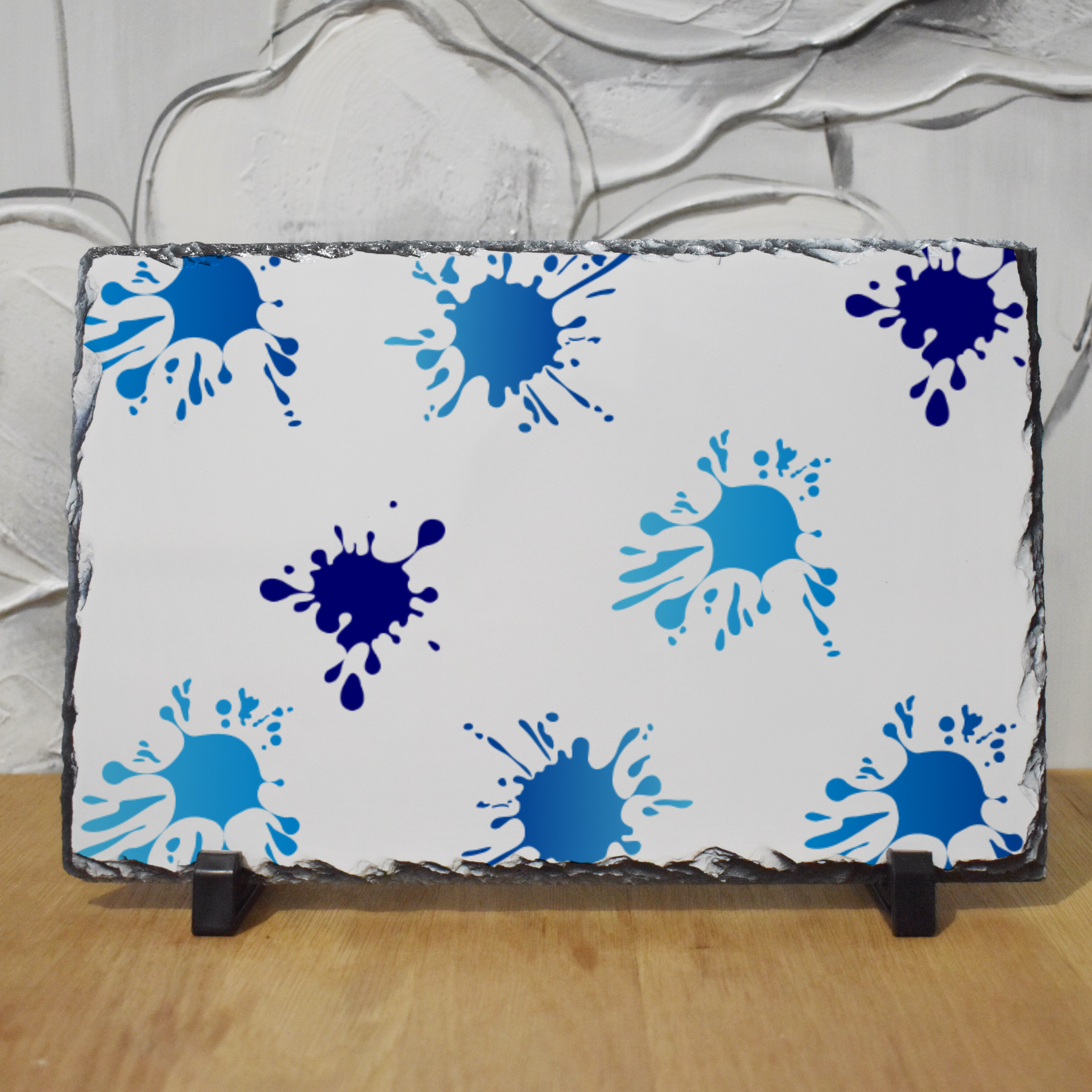 Custom Photo Slate with Stand-Personalised Gift | CreatiPrint