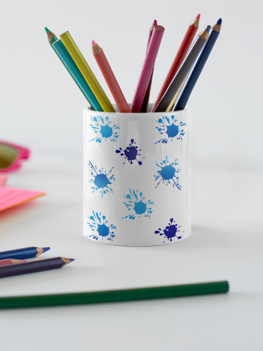 Ceramic Pencil Pot 11oz